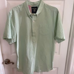 Chubbies, Nutter pop-over shirt, XL, light green